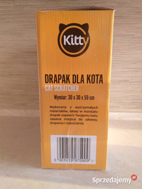 NAJTANIEJ Drapak Kota Duży 59 Niski Domek Zabrze