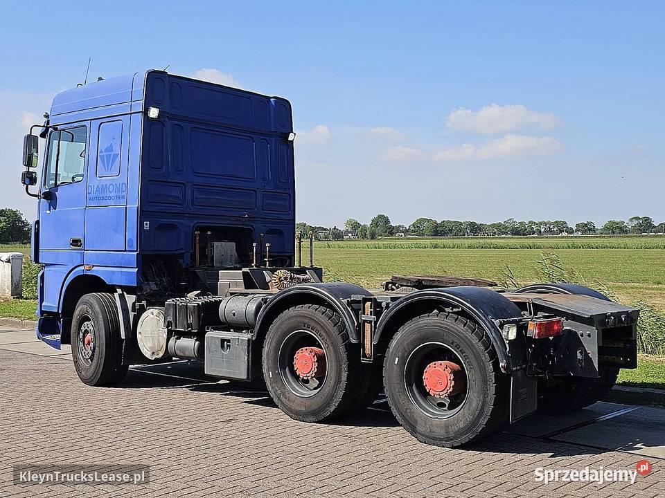 DAF XF 95380 6X4 FULL STEEL EURO3 ciągnik