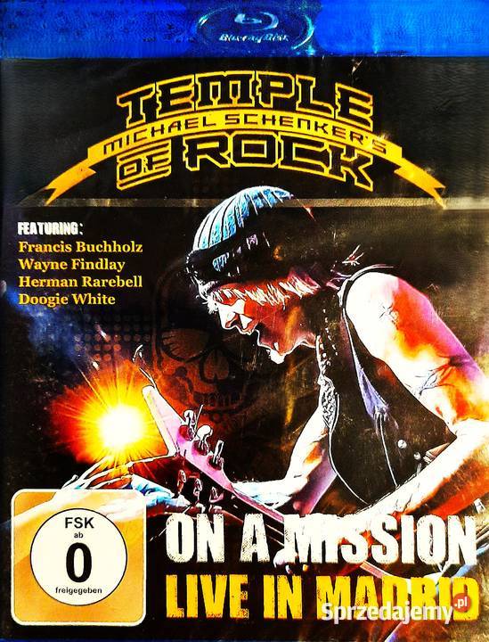 Album Blu Ray Koncert legendy Hard rocka Alice rock Płyty i kasety Olsztyn