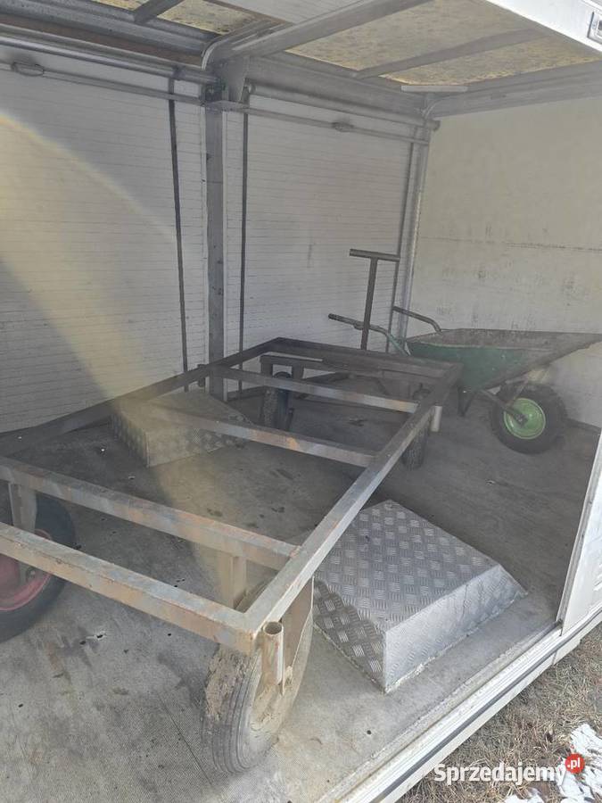 Kontener aluminiowy rolety drzwi tylne zabudowa Żytno