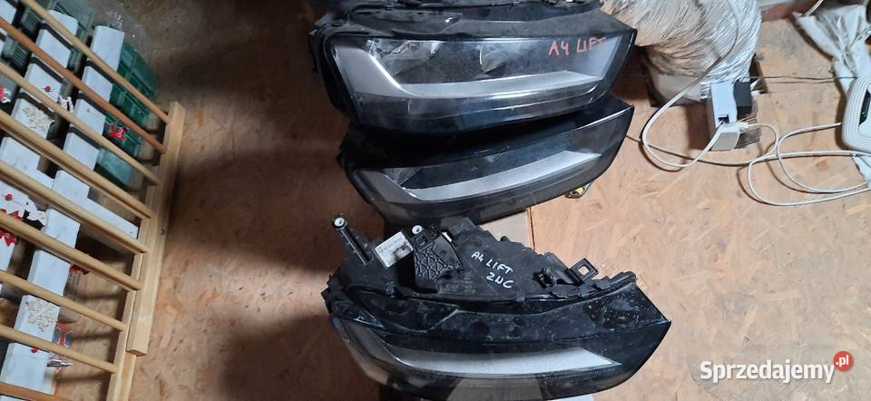 LAMPA PRZEDNIA REFLEKTOR AUDI A4 B8 Oświetlenie Części Siechnice