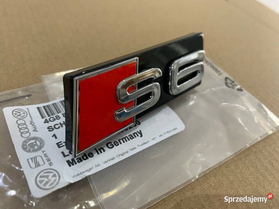 NOWE logo znaczek S6 grill emblemat na przód lubelskie sprzedam