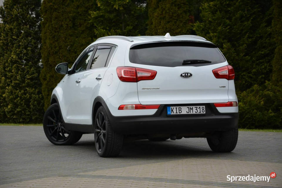 Kia Sportage Automat AWD Xenon Ledy Navi elektrochrom. lusterka boczne mazowieckie