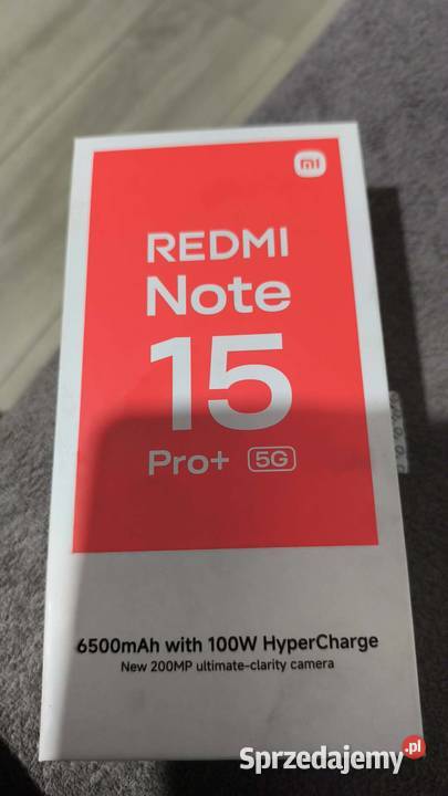 Sprzedam nowy telefon redmi note 15 z salonu Wierzbica