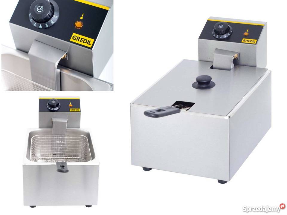 Profesjonalna frytkownica Gredil 5L 22kW z