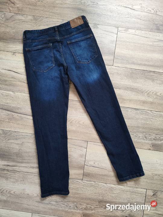 Męski Spodnie dzinsowe jeansowe W32L30 Denic Co Rozmiar L Jasło