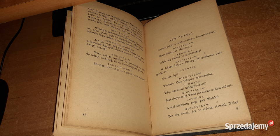 S ŻEROMSKI BIAŁA RĘKAWICZKA Wwa 1921 OPRAWA