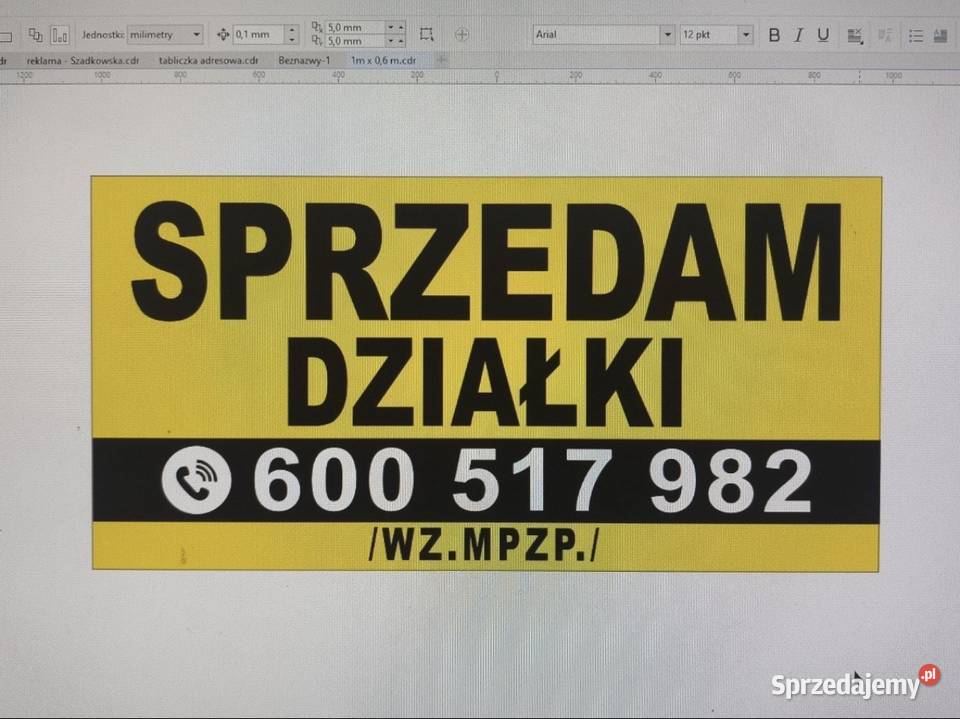 Działki rolno budowlane 1200m2