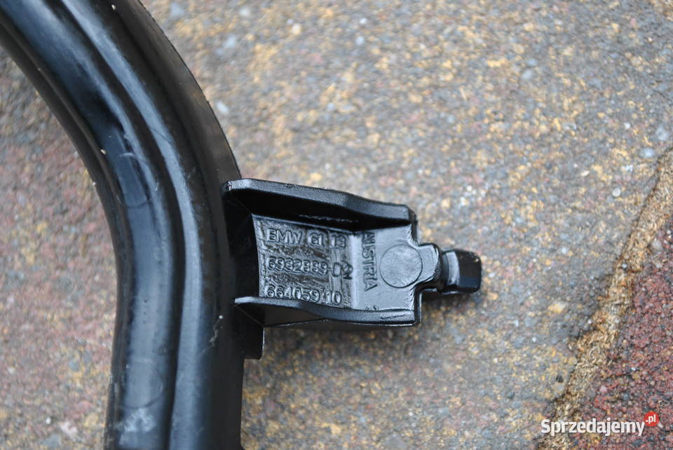 Prowadzenie przewodu pod maską BMW E60 E61 E63 Karoseria Poręba