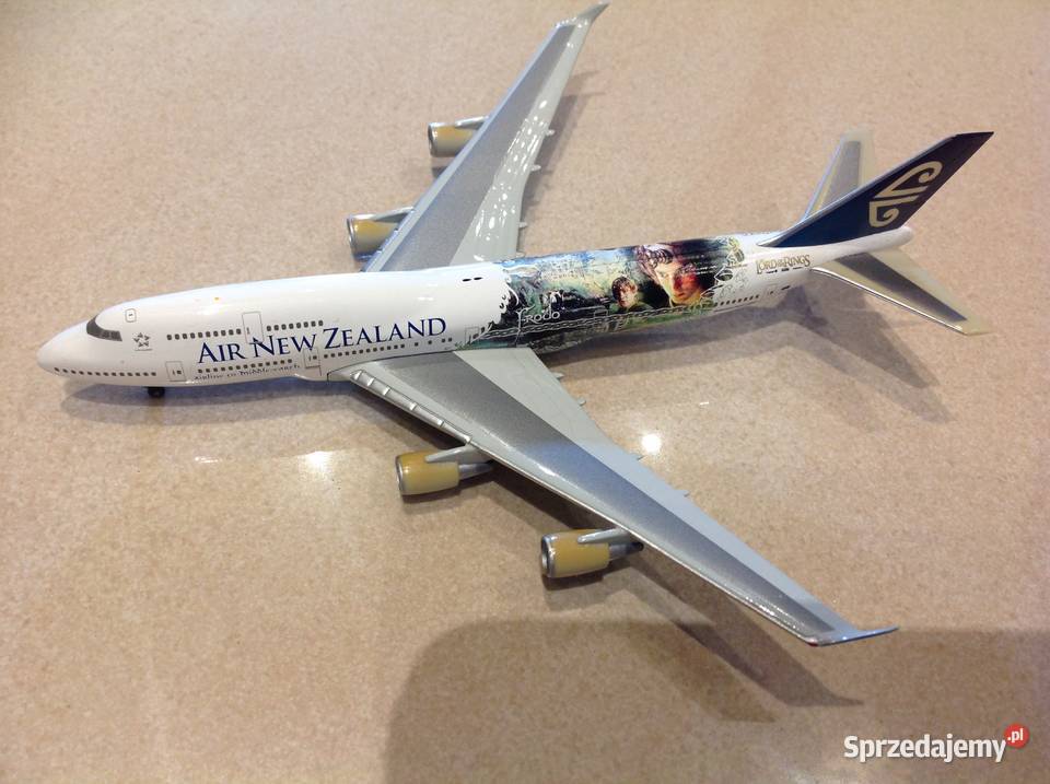 Herpa Model Samolotu AIR ZEALAND ZK NBV metalowy Nowa Sól
