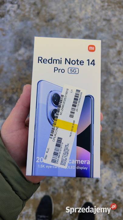 Xiaomi Redmi Note 14 Pro 5G 8256GB Funkcje AI mazowieckie