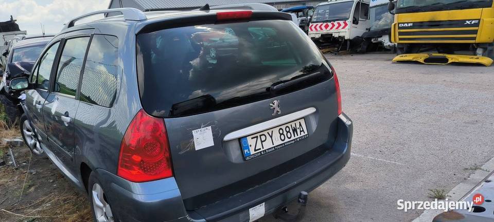 KLAPA PEUGEOT 307 kujawsko-pomorskie Lipno