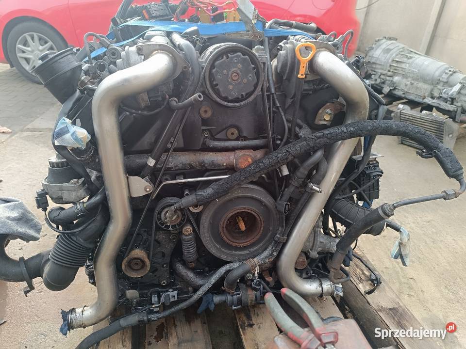 Silnik kompletny Audi A8 D3 40 TDI Silniki kompletne Częstochowa sprzedam