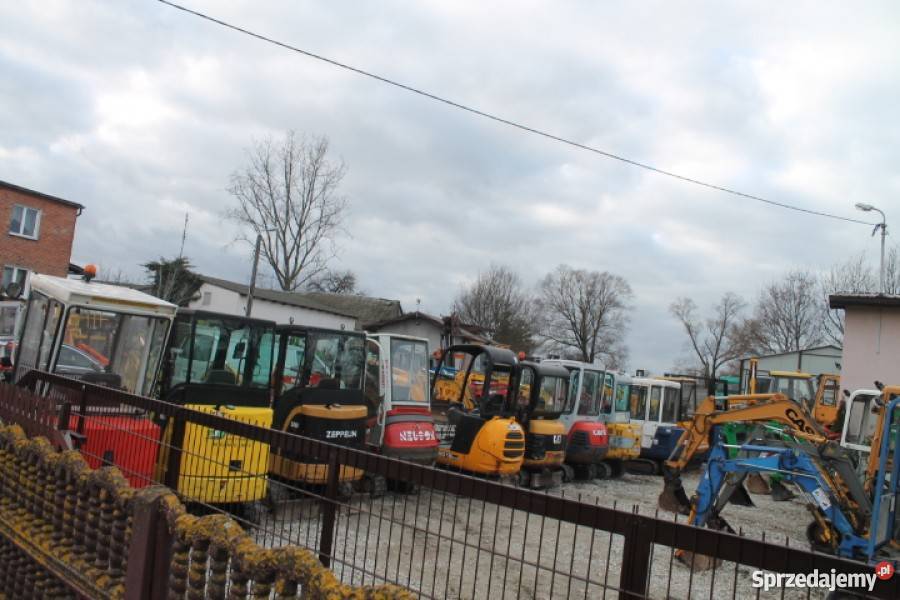 Minikoparka mini koparka RÓŻNE MARKI JCB adres Koparki