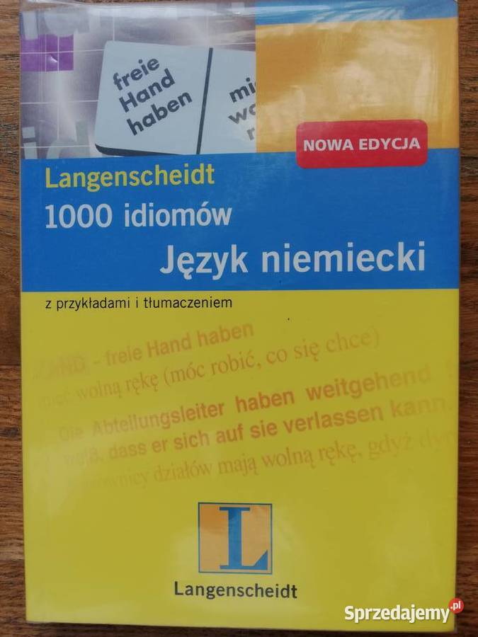 1000 idiomów Język niemiecki Langenscheidt nowa edycja