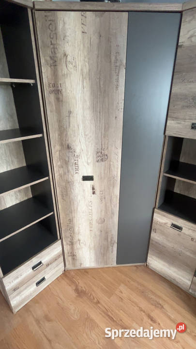 Meble młodzieżowe Black Red White Krupe