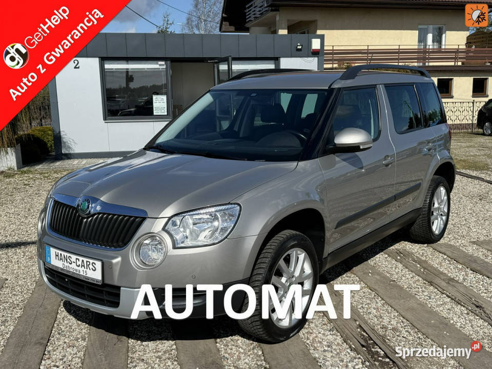 koda Yeti automatDSGsuper stanz Niemiec I 2009 wspomaganie kierownicy Dąbrowa