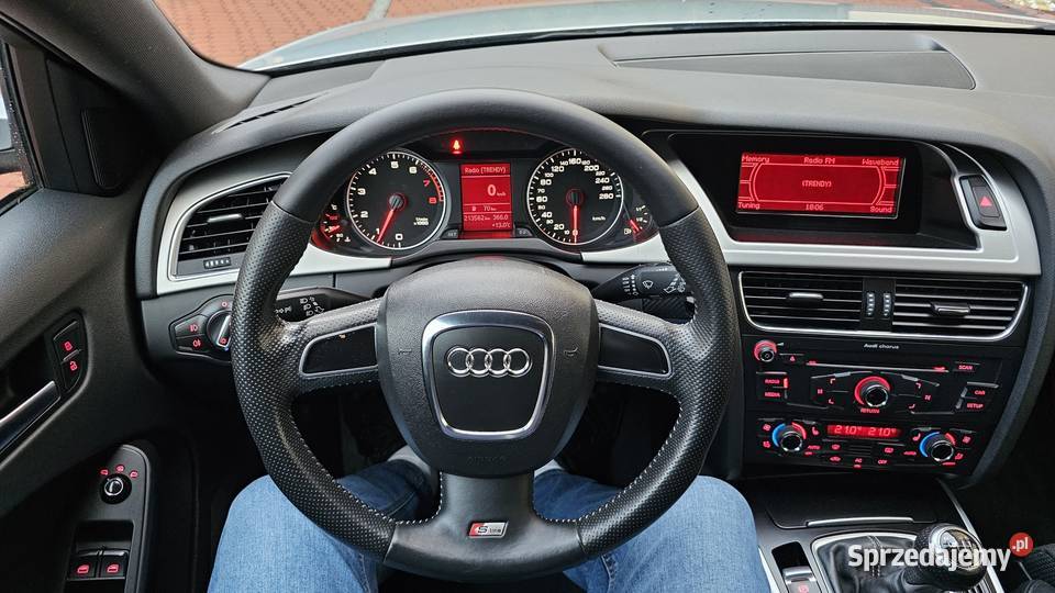 Audi A4 B8 18 160 3X SLine LED Xenon Półskóra FV 213000km Zarszyn