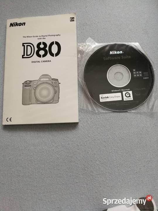 Instrukcja obsługi do NIKON D80 Konin