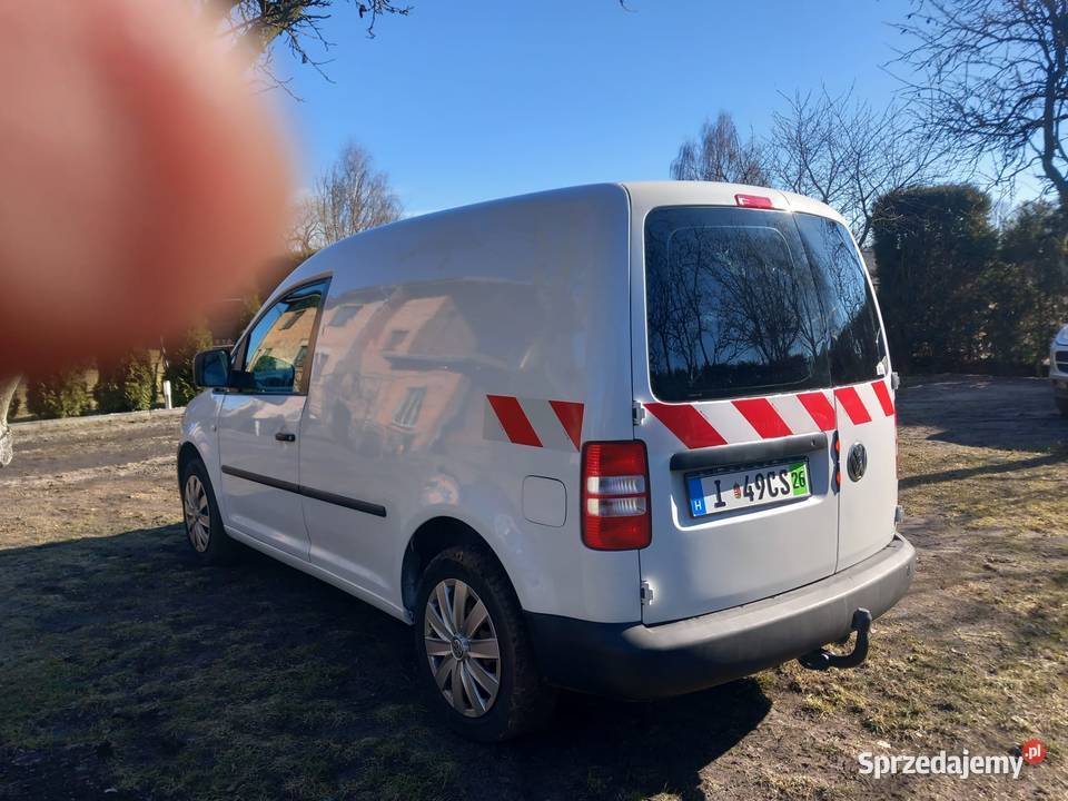 VW Caddy 20 TDi 140 dostawczy blaszak 2011r wielkopolskie Konin
