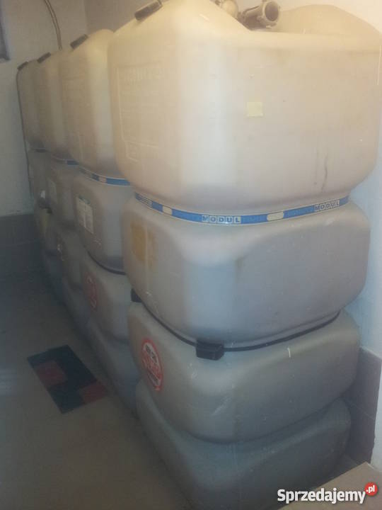 Zbiornik 4 SCHUTZ 1000l Olej opałowy Lipsk