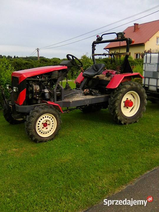 Ciągnik SAM minikoparka Biecz