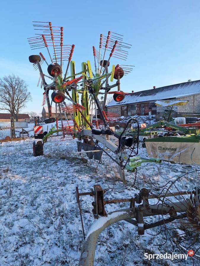 Zgrabiarki dwukaruzelowe marki krone pottinger Łomża