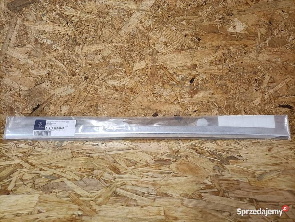 MERCEDES W213 S213 CHROM LISTWA DRZWI PRAWY TYŁ sprzedam