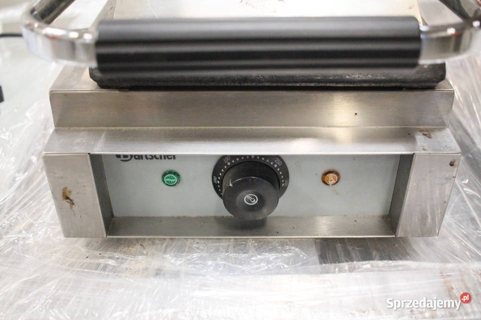 Grill kontaktowy pojedynczy ryflowany BARTSCHER Pszczyna