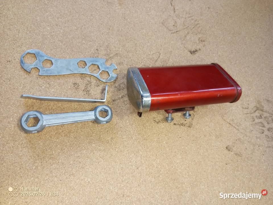 Metalowa Narzedziówka rowerowa Części i akcesoria Ciosaniec