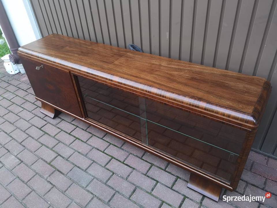 Komoda ARTDECO RTV Niska Orzech 193 Zgrabna Swarzędz sprzedam