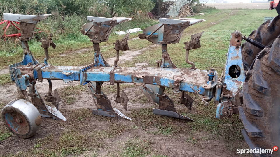 Pług obrotowy 3 skibowy Ransomes kujawsko-pomorskie Pakość sprzedam