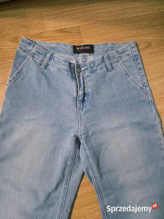 Spodnie szerokie dżinsowe mazowieckie Warszawa