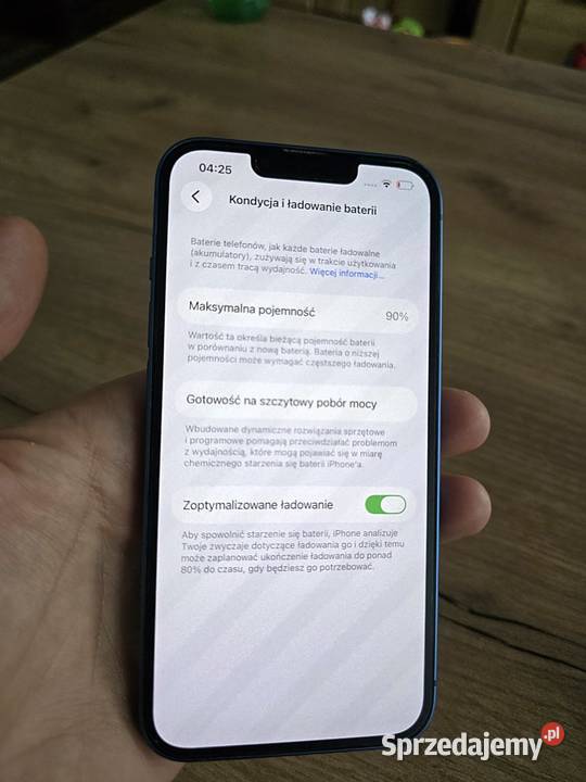 iPhone 13 128GB Niebieski bateria 90 stan Marki