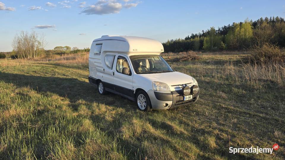 Peugeot Partner Romahome Kompaktowy kamper mazowieckie Warszawa
