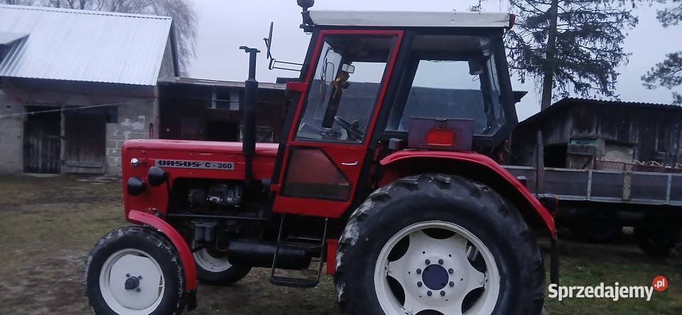Ursus c360 radio dużo dodatkowych lamp Osjaków