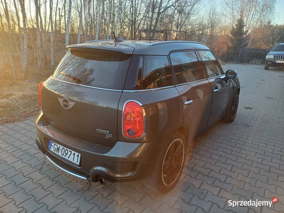 Mini countryman 4x4diesel 184 skórynaviautomat Wawrów sprzedam