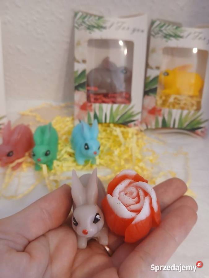 Króliczek mydlany Wielkanocny na prezent dzieci Wrocław