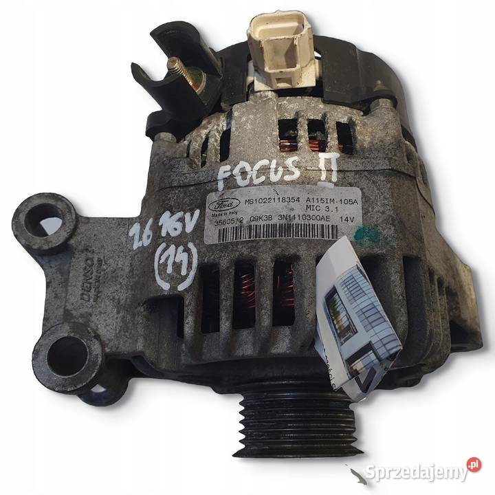 ALTERNATOR Ford Focus MK2 16 16V MS1022118354 osobowe Chełm sprzedam