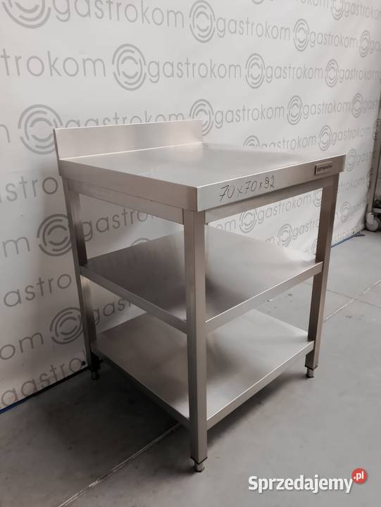 Stół z 2 półkami 70x70x85 dolnośląskie Wrocław sprzedam