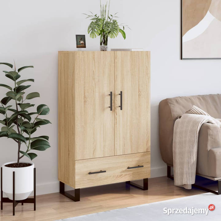 Wysoka szafka dąb sonoma 695x31x115 WM828263