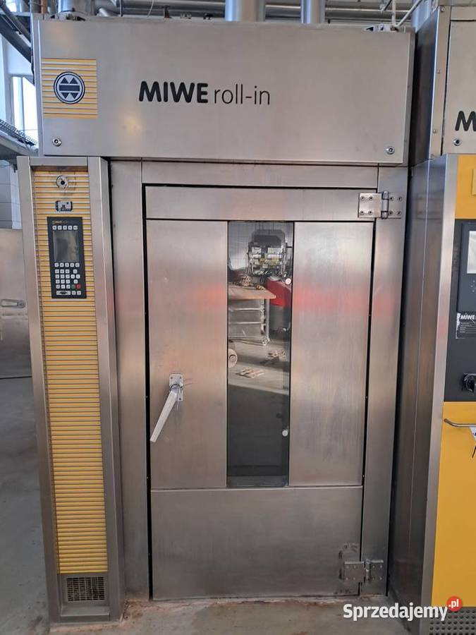 Piec piekarniczy wózkowy obrotowy Miwe ROLL IN podkarpackie Rzeszów