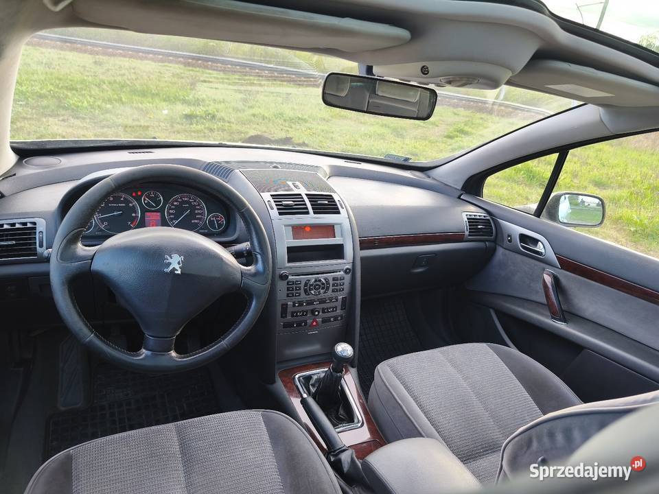 Peugeot 407 20 benzyna 2007 sprawna klimatyzacja nieuszkodzony Łuków