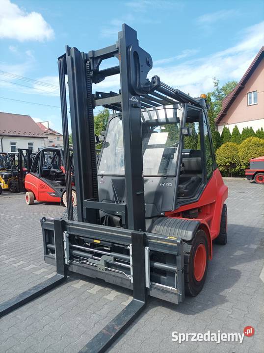 Wózek widłowy LINDE H70T widlak duplex nowe Brzeźnica