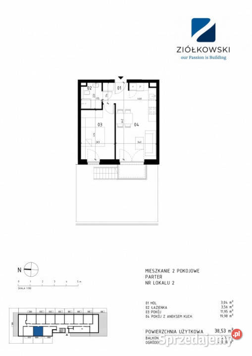 Nowe M w sercu Wołomina ogródekodbiór już Wołomin sprzedam