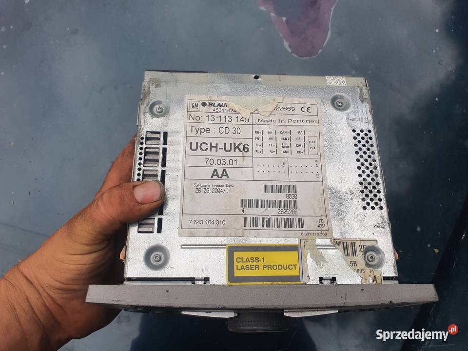 Radio oryginalne Opel CD30 Mp3 Blaupunkt Radioodtwarzacze małopolskie