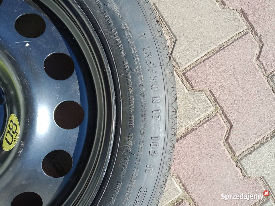 BMW 5 E60 E61 koło dojazdowe wkład w koło Koła dojazdowe Świebodzice