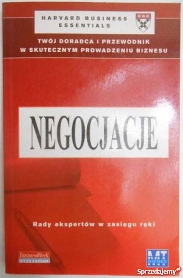 NEGOCJACJE ŻOŁCIŃSKA ANNA Rok wydania 2003