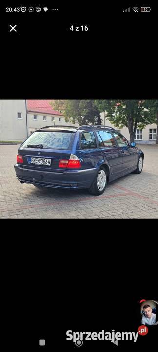 BMW E46 18 benzyna 143 Rok produkcji 2004 Gdynia