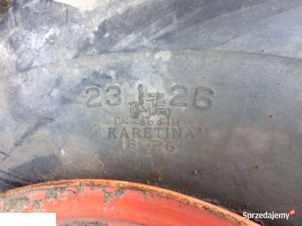 FELGA DW 16x26 OPONA firestone 231 26 Claas
